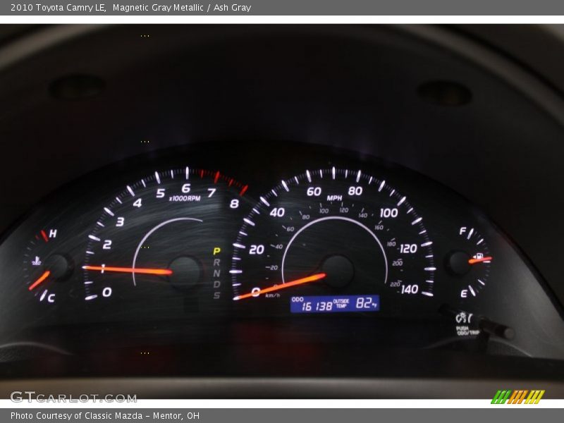 Magnetic Gray Metallic / Ash Gray 2010 Toyota Camry LE