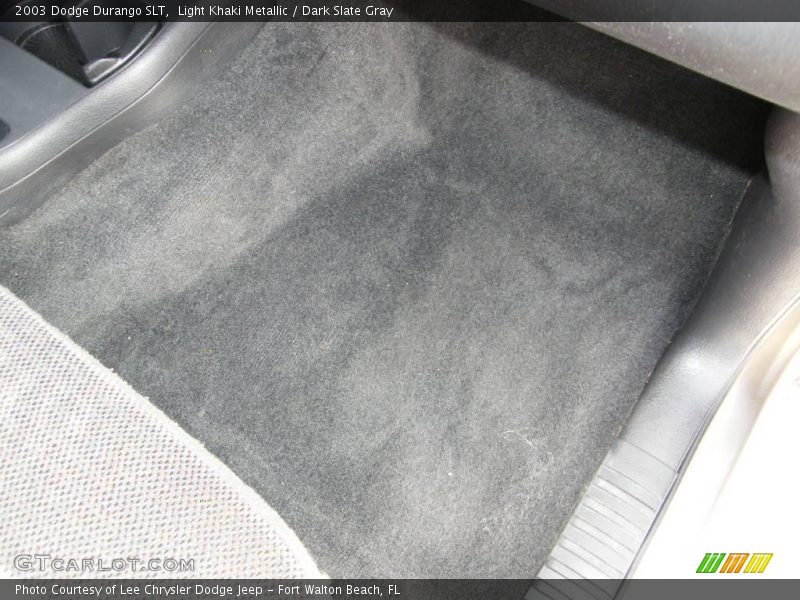 Light Khaki Metallic / Dark Slate Gray 2003 Dodge Durango SLT