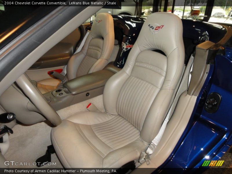 LeMans Blue Metallic / Shale 2004 Chevrolet Corvette Convertible