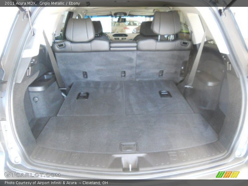 Grigio Metallic / Ebony 2011 Acura MDX