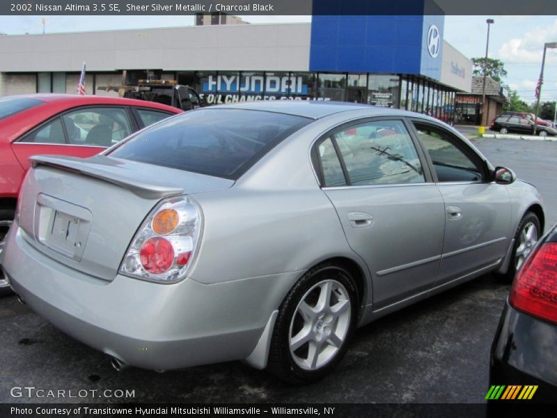 Sheer Silver Metallic / Charcoal Black 2002 Nissan Altima 3.5 SE