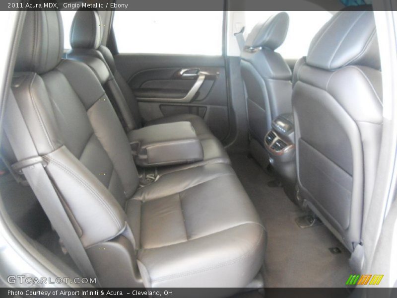 Grigio Metallic / Ebony 2011 Acura MDX