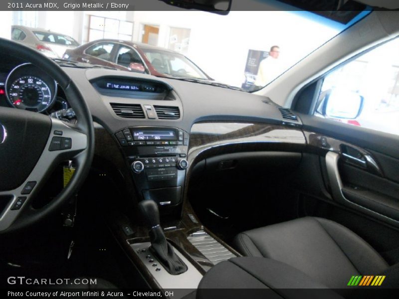 Grigio Metallic / Ebony 2011 Acura MDX