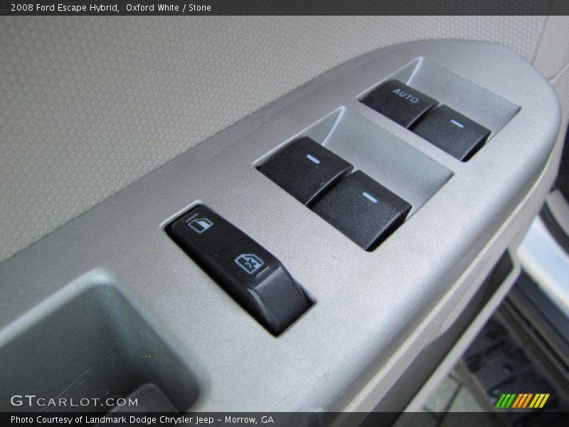 Oxford White / Stone 2008 Ford Escape Hybrid