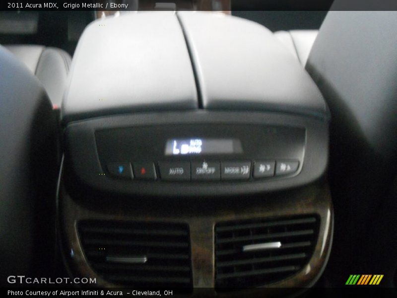 Grigio Metallic / Ebony 2011 Acura MDX