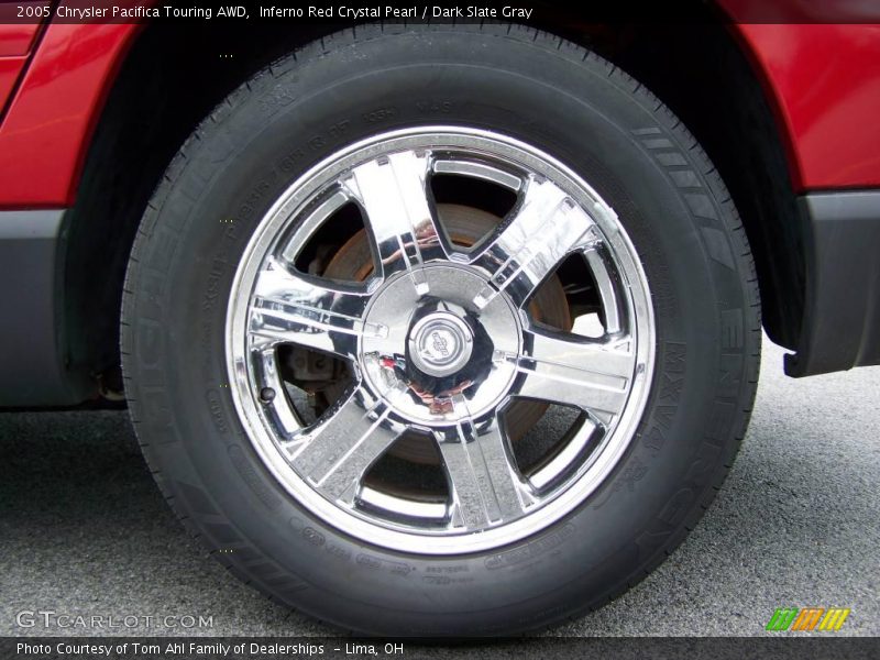 Inferno Red Crystal Pearl / Dark Slate Gray 2005 Chrysler Pacifica Touring AWD