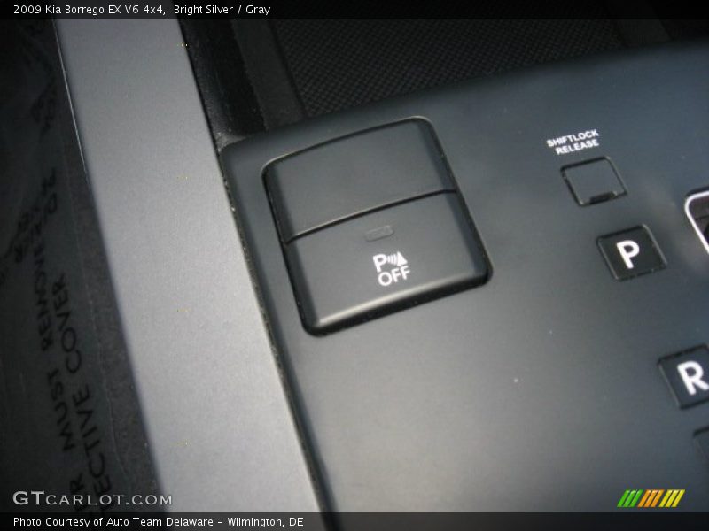 Bright Silver / Gray 2009 Kia Borrego EX V6 4x4
