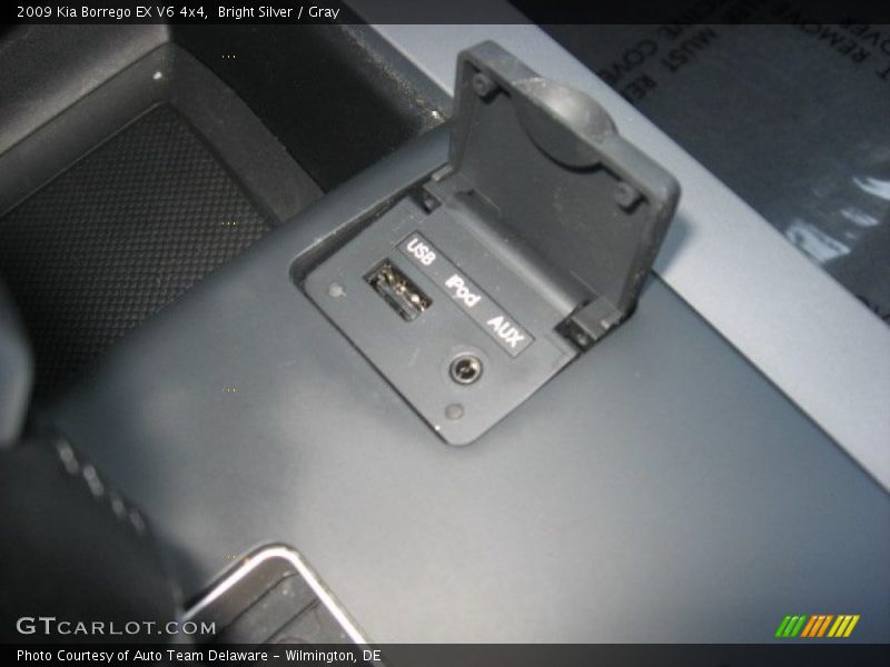 Bright Silver / Gray 2009 Kia Borrego EX V6 4x4