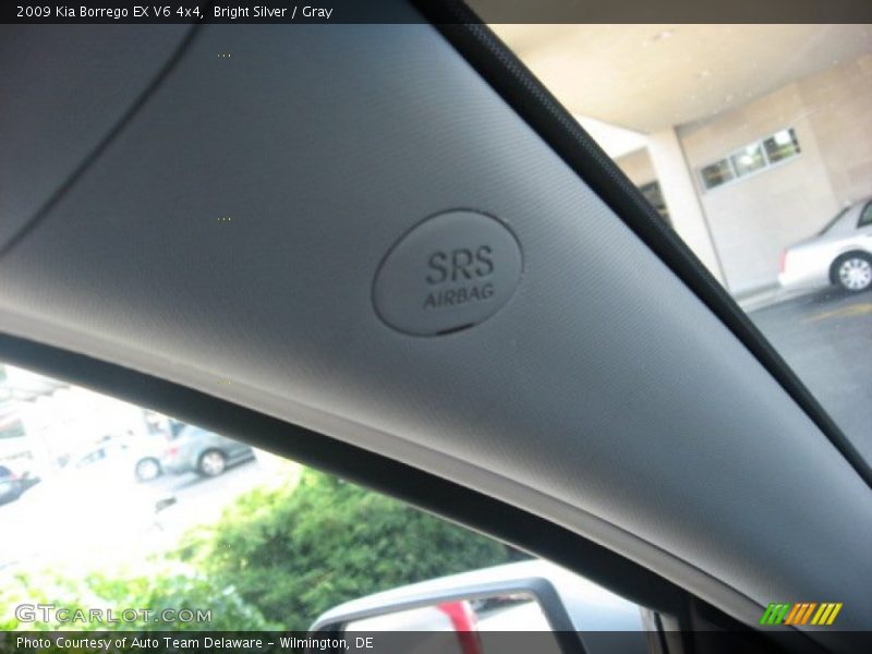 Bright Silver / Gray 2009 Kia Borrego EX V6 4x4