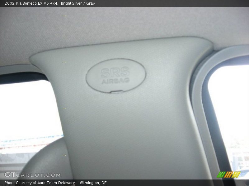 Bright Silver / Gray 2009 Kia Borrego EX V6 4x4