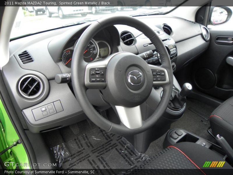  2011 MAZDA2 Touring Black Interior