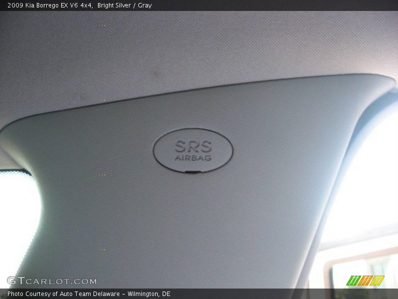 Bright Silver / Gray 2009 Kia Borrego EX V6 4x4