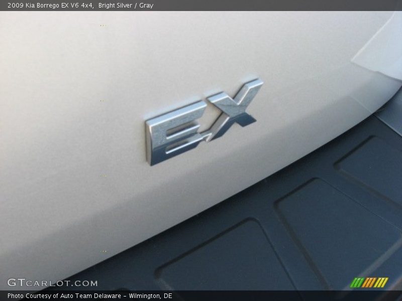 Bright Silver / Gray 2009 Kia Borrego EX V6 4x4