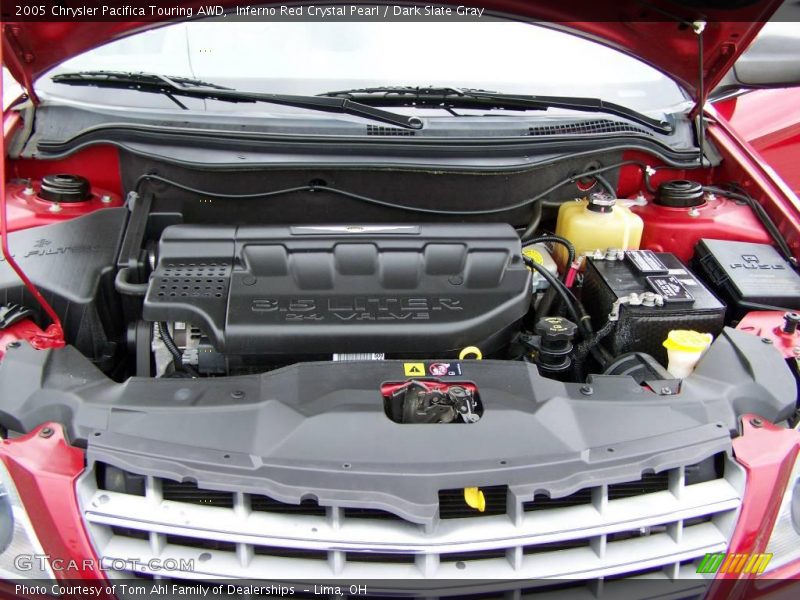 Inferno Red Crystal Pearl / Dark Slate Gray 2005 Chrysler Pacifica Touring AWD