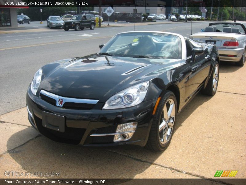 Black Onyx / Black 2008 Saturn Sky Roadster