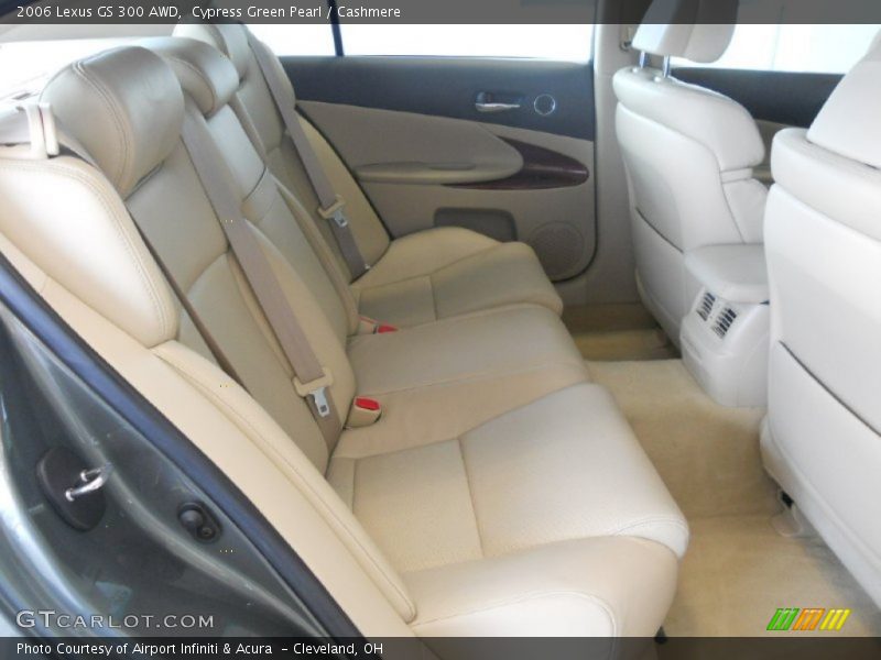 Cypress Green Pearl / Cashmere 2006 Lexus GS 300 AWD