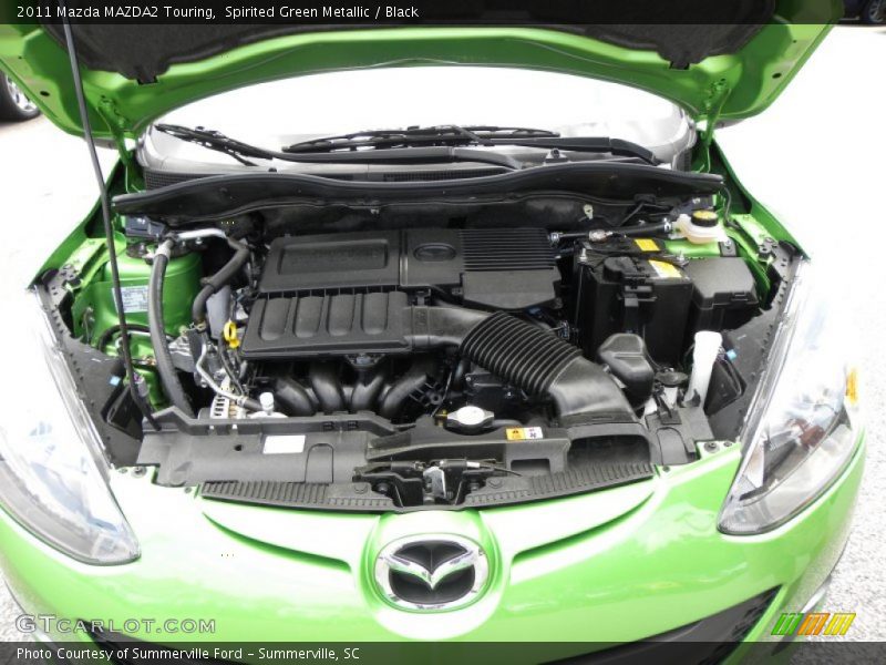  2011 MAZDA2 Touring Engine - 1.5 Liter DOHC 16-Valve VVT 4 Cylinder