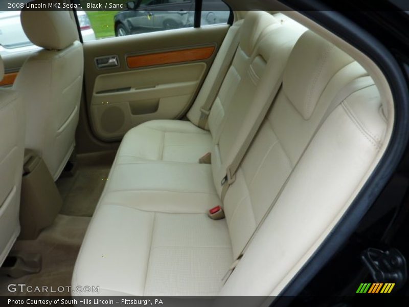 Black / Sand 2008 Lincoln MKZ Sedan