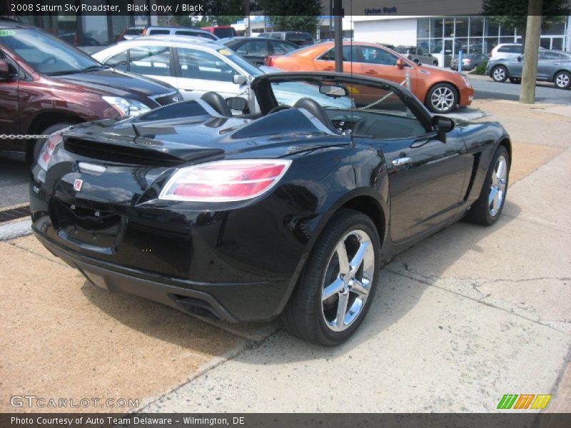 Black Onyx / Black 2008 Saturn Sky Roadster