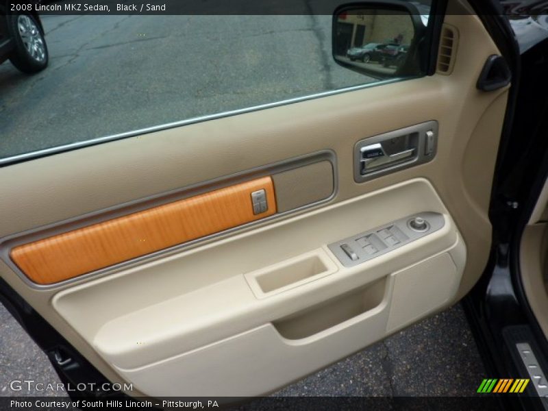 Black / Sand 2008 Lincoln MKZ Sedan