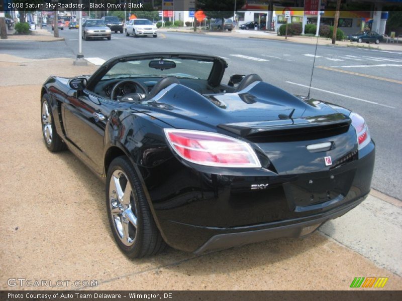Black Onyx / Black 2008 Saturn Sky Roadster