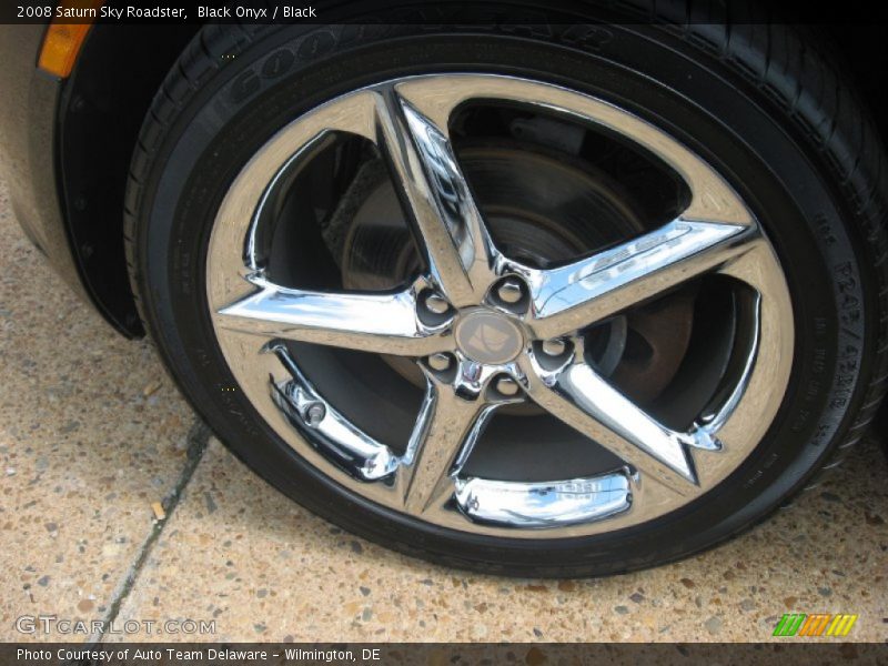 Black Onyx / Black 2008 Saturn Sky Roadster