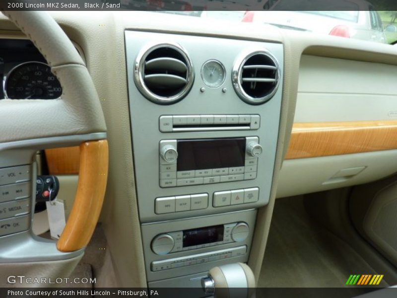 Black / Sand 2008 Lincoln MKZ Sedan