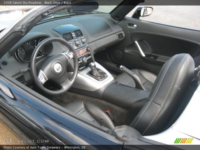  2008 Sky Roadster Black Interior