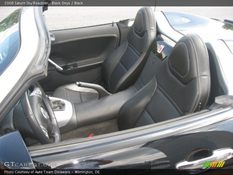  2008 Sky Roadster Black Interior