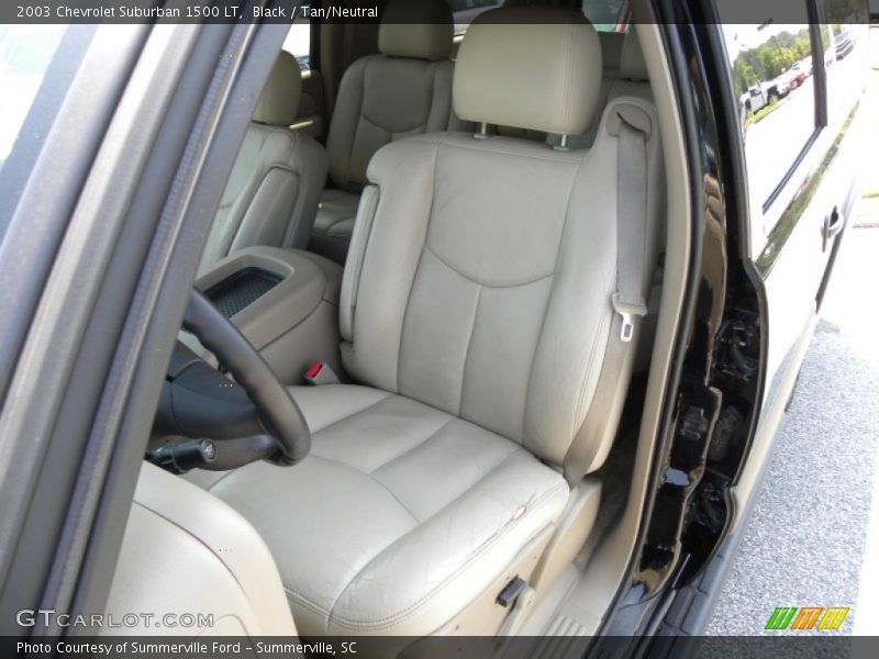 Black / Tan/Neutral 2003 Chevrolet Suburban 1500 LT