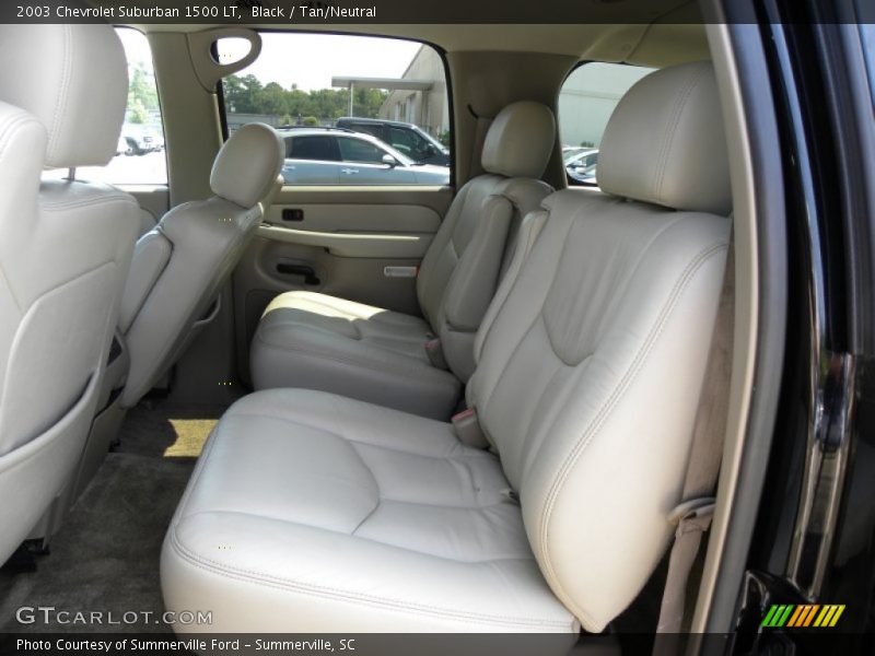 Black / Tan/Neutral 2003 Chevrolet Suburban 1500 LT