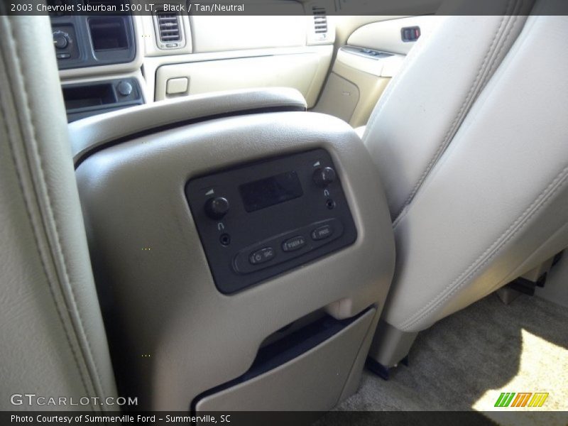 Black / Tan/Neutral 2003 Chevrolet Suburban 1500 LT