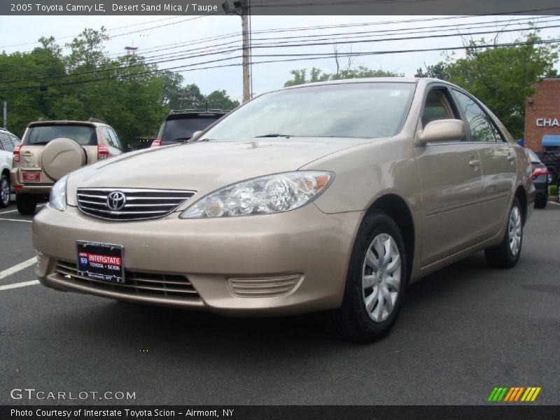 Desert Sand Mica / Taupe 2005 Toyota Camry LE