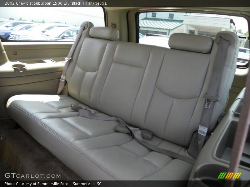 Black / Tan/Neutral 2003 Chevrolet Suburban 1500 LT