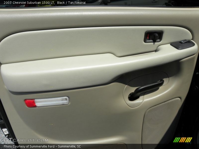 Black / Tan/Neutral 2003 Chevrolet Suburban 1500 LT