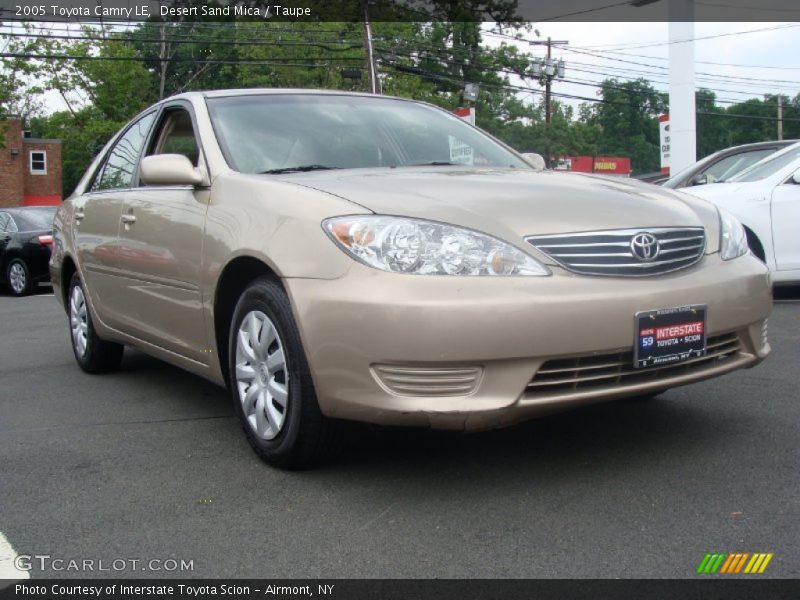 Desert Sand Mica / Taupe 2005 Toyota Camry LE