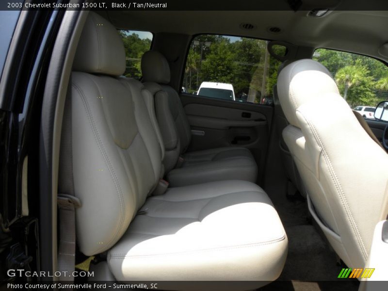 Black / Tan/Neutral 2003 Chevrolet Suburban 1500 LT
