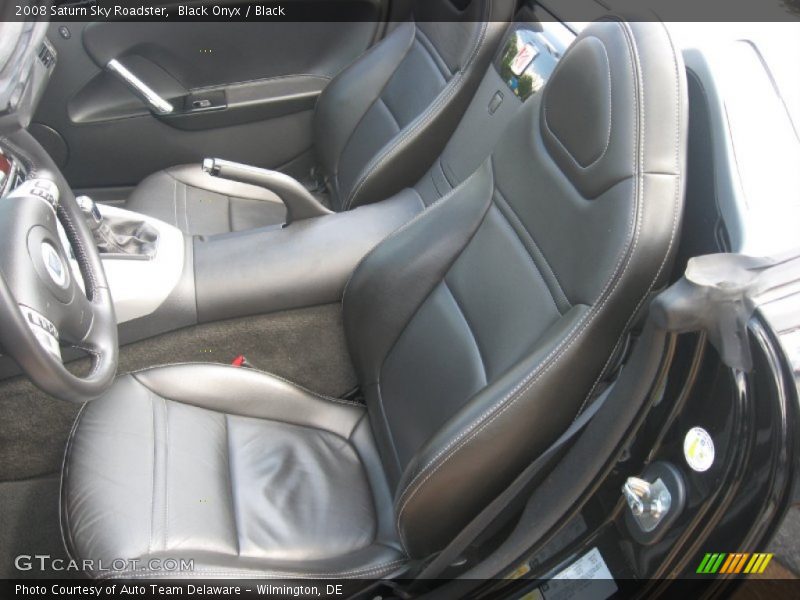  2008 Sky Roadster Black Interior