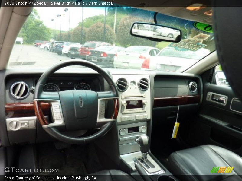 Silver Birch Metallic / Dark Charcoal 2008 Lincoln MKZ Sedan