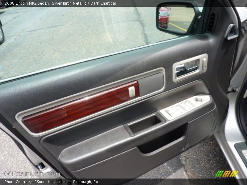 Silver Birch Metallic / Dark Charcoal 2008 Lincoln MKZ Sedan