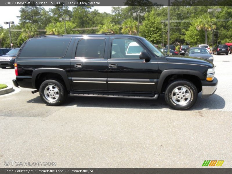  2003 Suburban 1500 LT Black