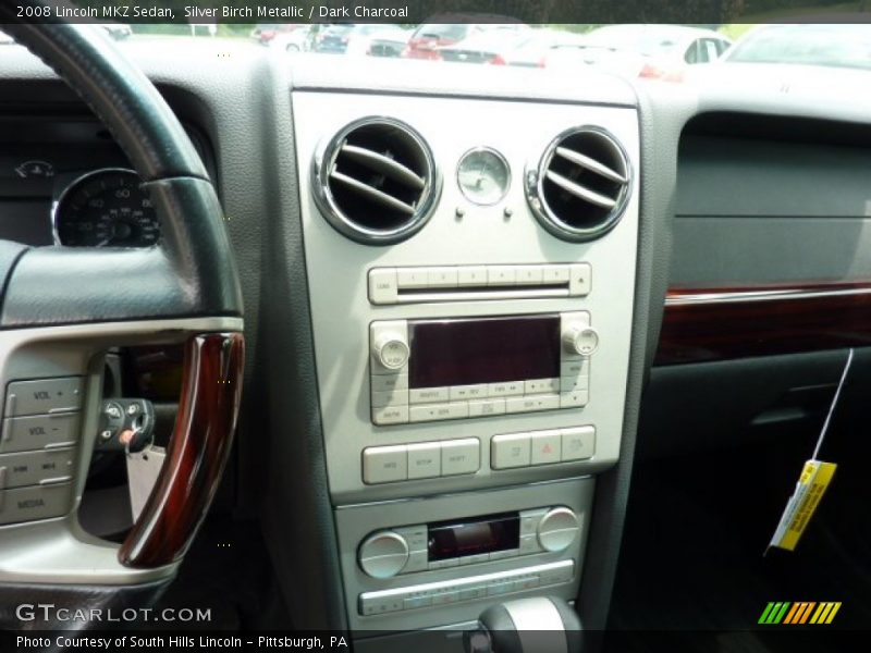 Silver Birch Metallic / Dark Charcoal 2008 Lincoln MKZ Sedan