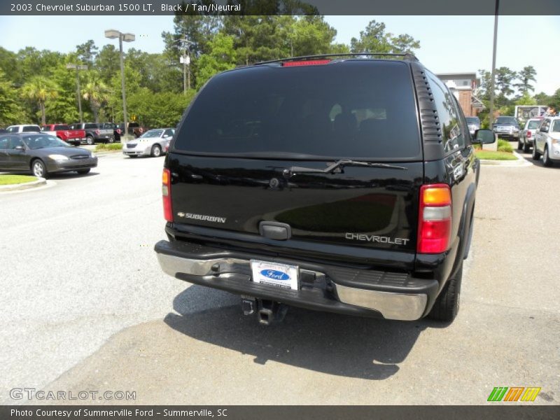 Black / Tan/Neutral 2003 Chevrolet Suburban 1500 LT