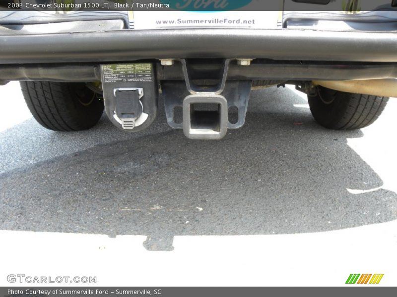 Black / Tan/Neutral 2003 Chevrolet Suburban 1500 LT