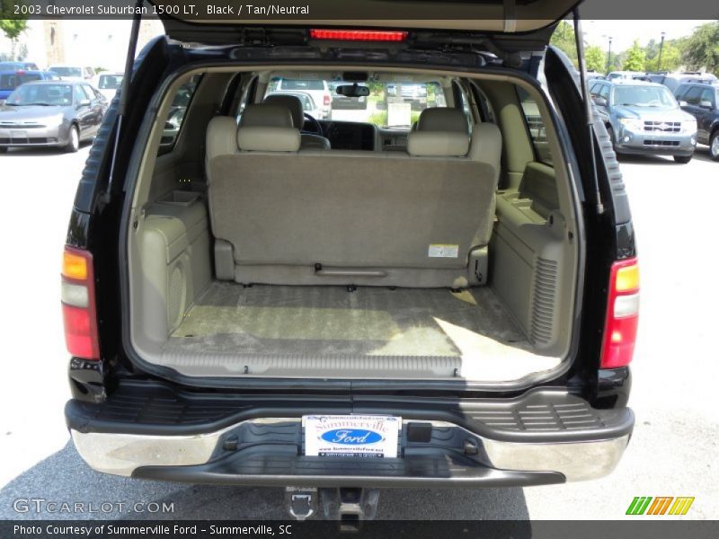Black / Tan/Neutral 2003 Chevrolet Suburban 1500 LT