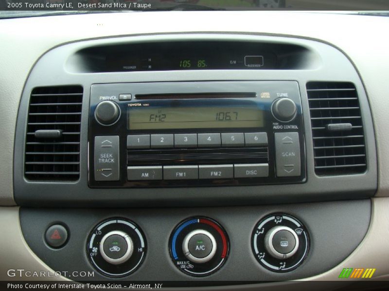 Desert Sand Mica / Taupe 2005 Toyota Camry LE