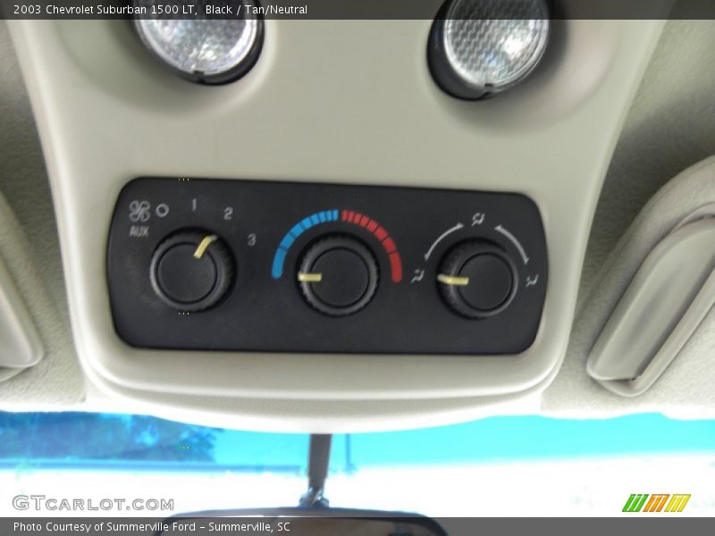 Black / Tan/Neutral 2003 Chevrolet Suburban 1500 LT
