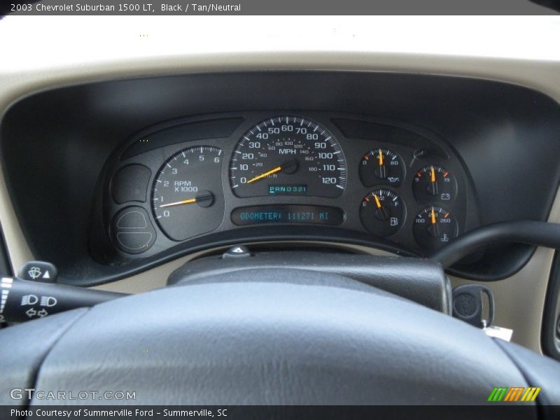  2003 Suburban 1500 LT 1500 LT Gauges