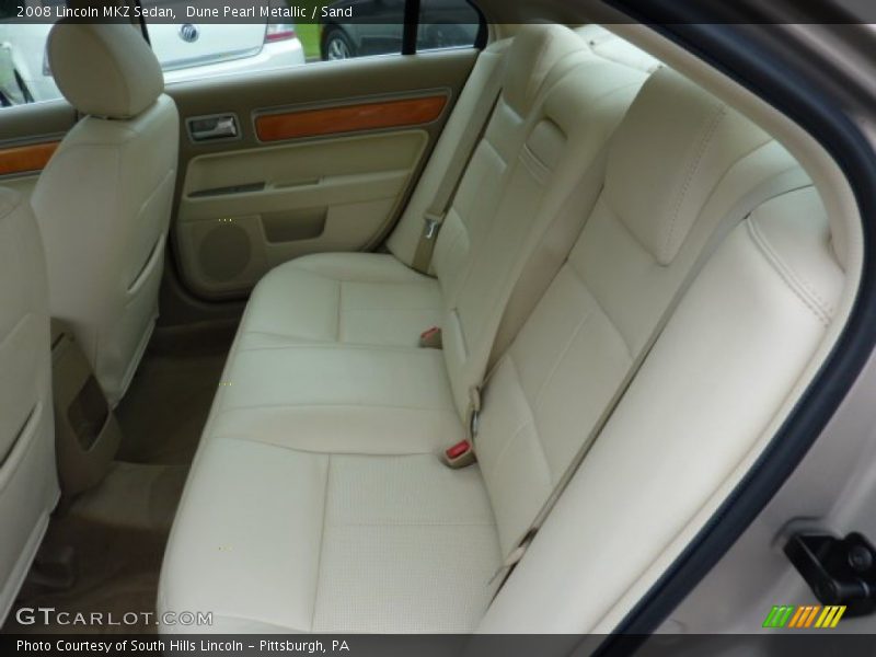 Dune Pearl Metallic / Sand 2008 Lincoln MKZ Sedan