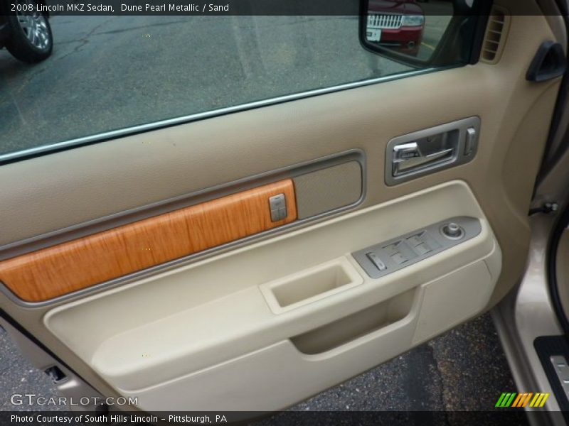 Dune Pearl Metallic / Sand 2008 Lincoln MKZ Sedan